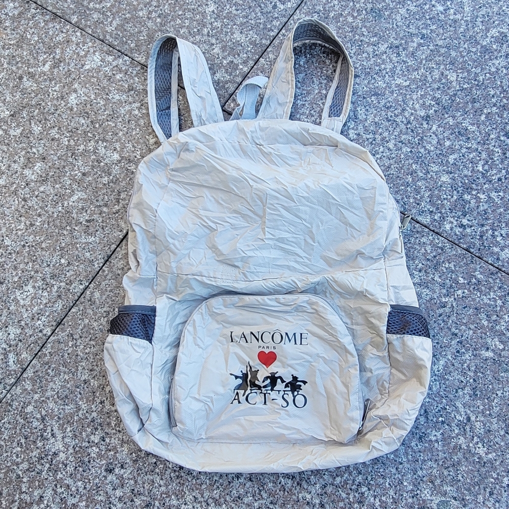 Lancome nylon backpack